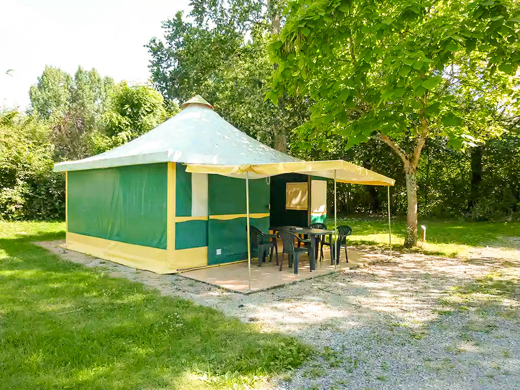 aloha bungalow tente toilé